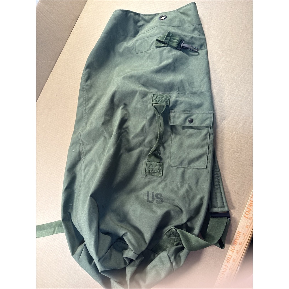 US Military GI Nylon Duffel Bag Olive Drab Green Sea Bag